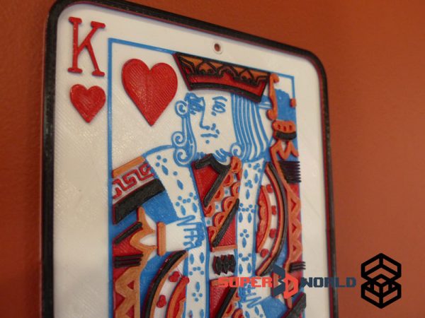 king of hearts portrait