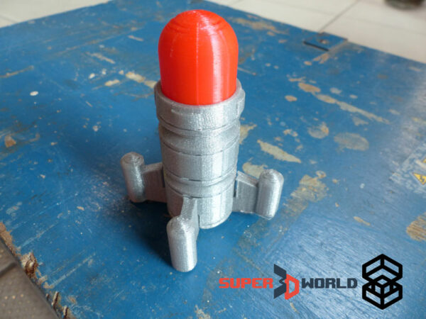 Missile Super Metroid - impression 3D Nancy