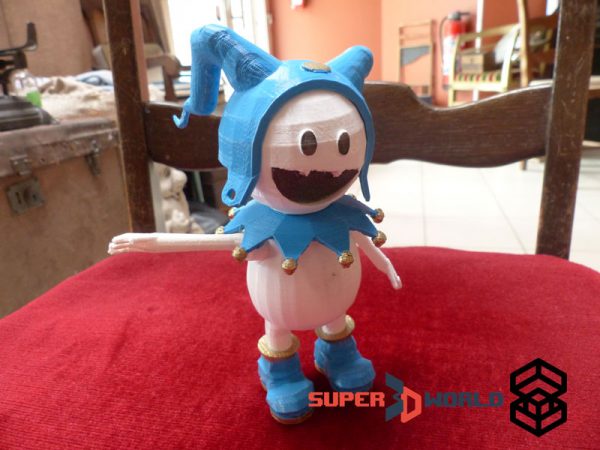 Figurine de Jack Frost (Shin Megami Tensei / Persona) fabriquée par impression 3D