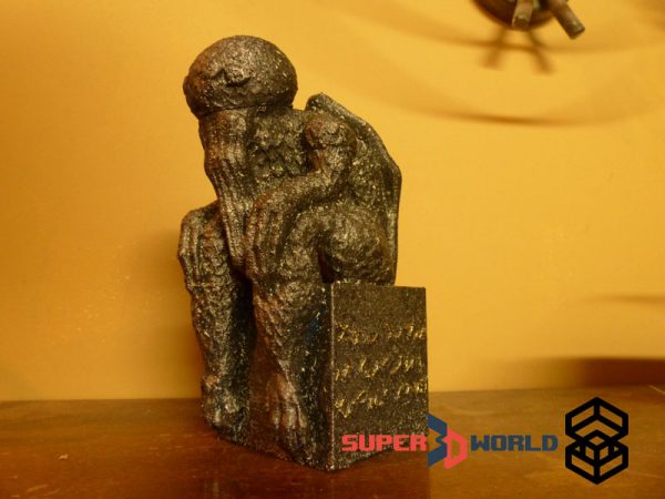 Cthulhu statuette with secret compartment