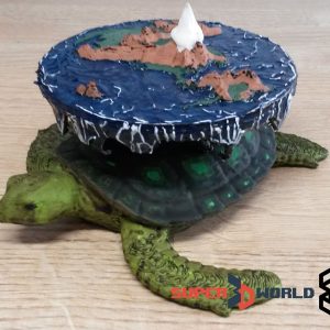 3D printed and hand painted Discworld
