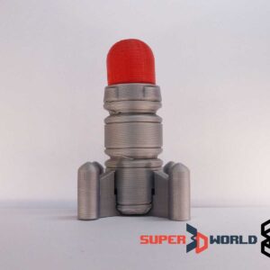 Missile Super Metroid - impression 3D Nancy