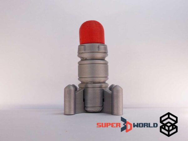 Missile Super Metroid - impression 3D Nancy
