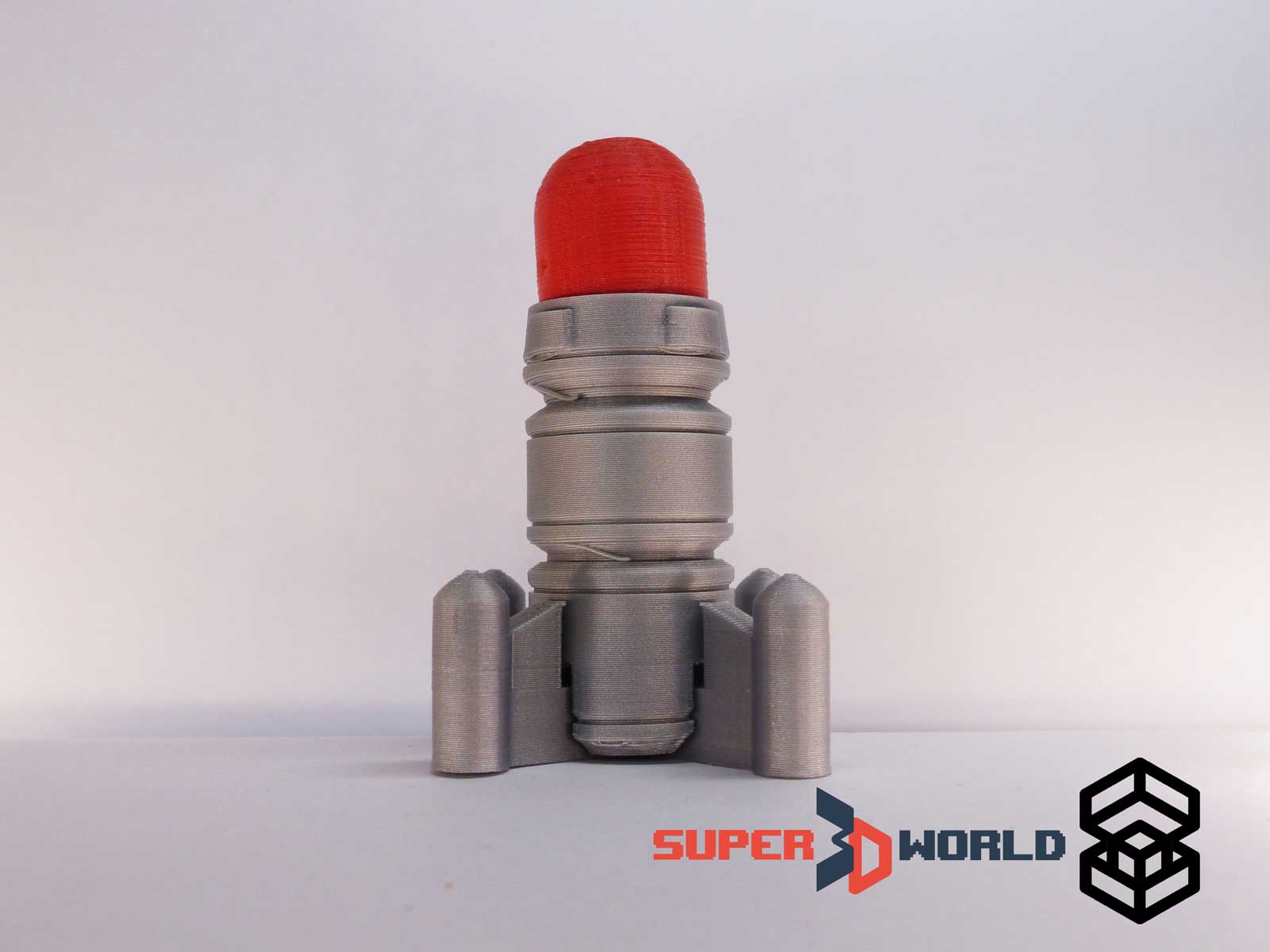 Missile Super Metroid - impression 3D Nancy
